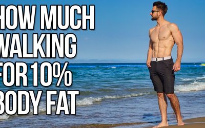 How Much Walking To Get To 10% Body Fat (My Walking Routine)