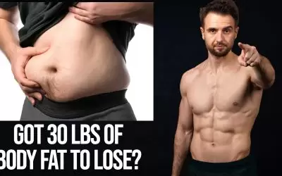 How To Lose 30 lbs of Stubborn Body Fat (5 Simple Steps)